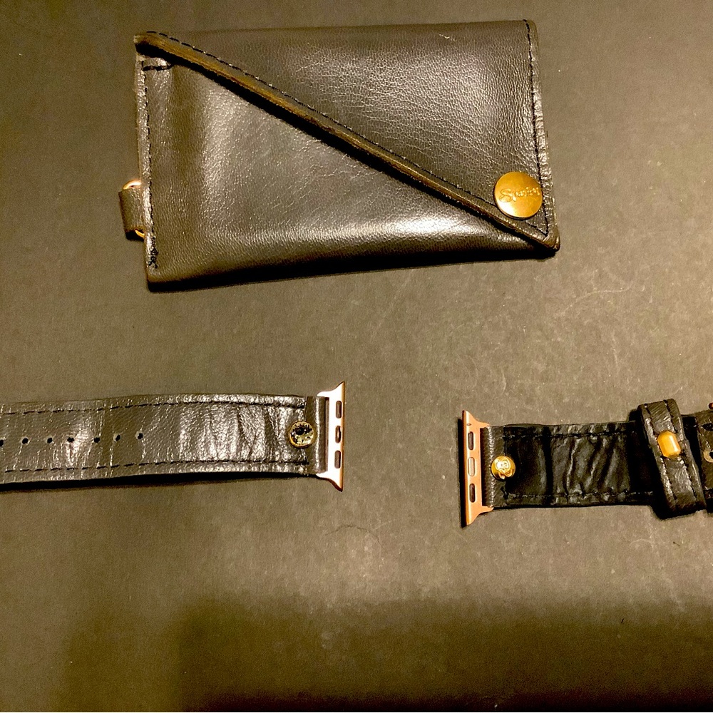 Spark*l Apple Watch band and wallet